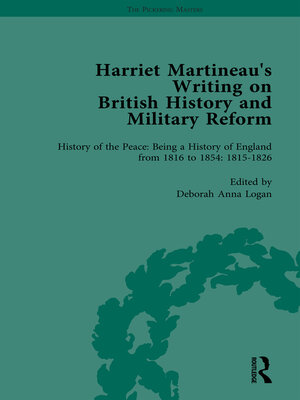 cover image of Harriet Martineau's Writing on British History and Military Reform, vol 2